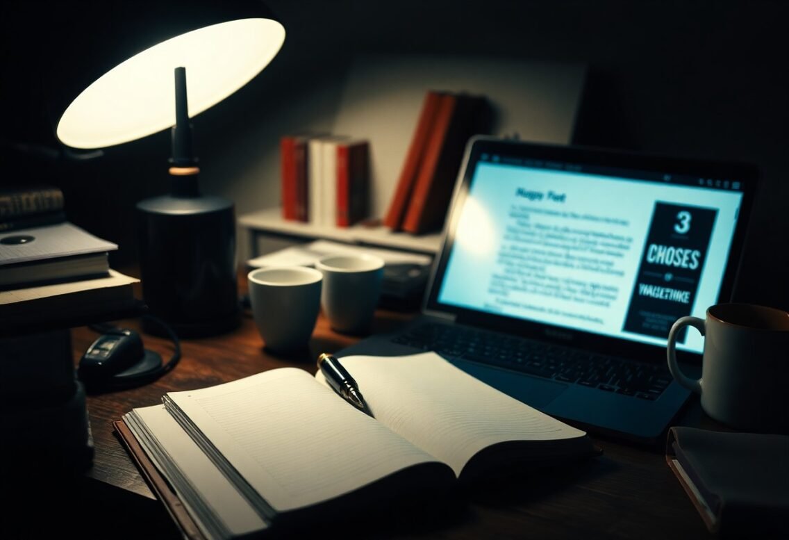 Possessed Pen – A Blogger’s Writing Paralyzed at 3 AM