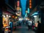Midnight Market Spirit in Jakarta Alleyways
